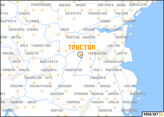 map of Trực Tầm