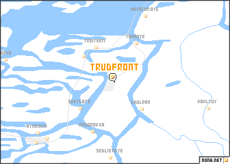 map of Trudfront
