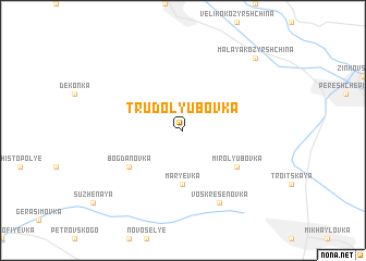 map of Trudolyubovka