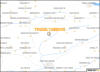 map of Trudolyubovka