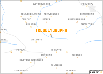 map of Trudolyubovka