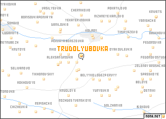 map of Trudolyubovka