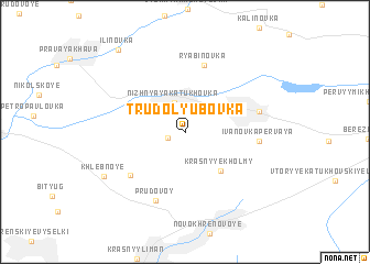 map of Trudolyubovka