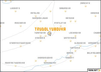 map of Trudolyubovka