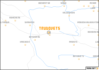 map of Trudovets