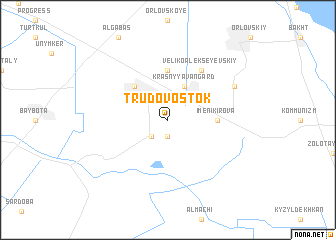 map of Trudovostok