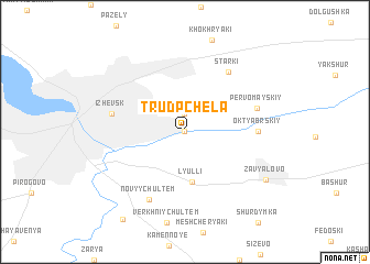 map of Trudpchela