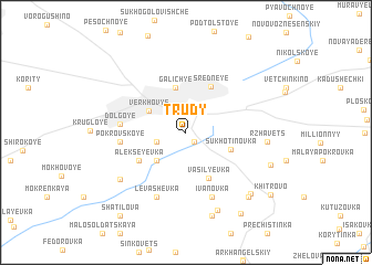 map of Trudy