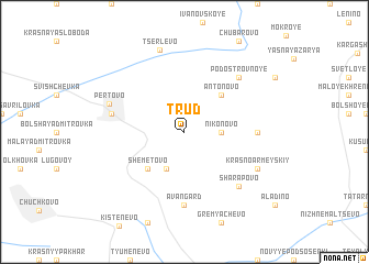 map of Trud