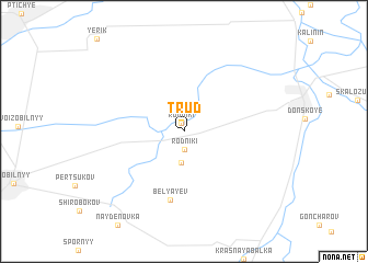 map of (( Trud ))