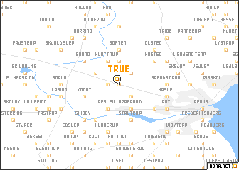 map of True