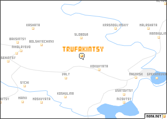 map of Trufakintsy