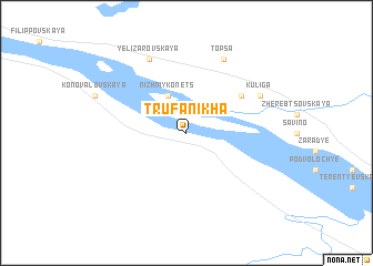 map of Trufanikha