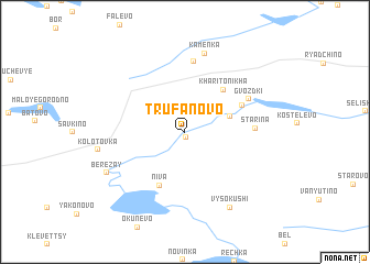 map of Trufanovo