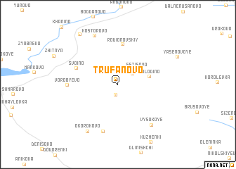 map of Trufanovo