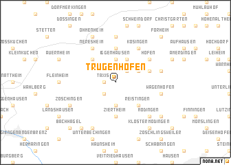 map of Trugenhofen