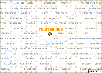 map of Truitseinde