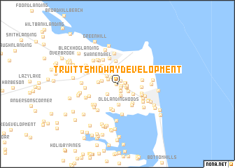 map of Truitts Midway Development