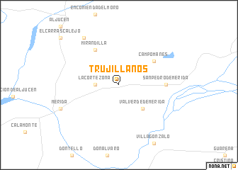 map of Trujillanos