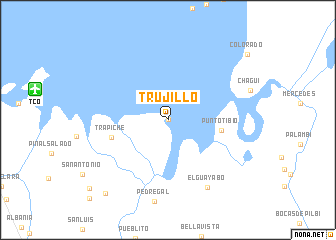 map of Trujillo