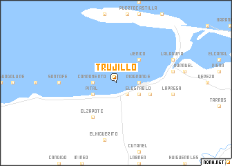 map of Trujillo