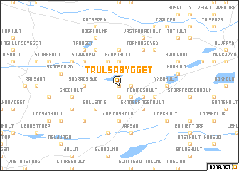 map of Trulsabygget