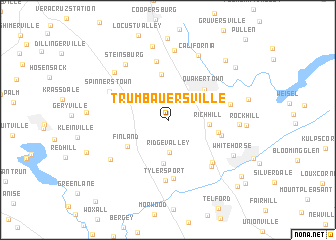 map of Trumbauersville
