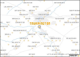 map of Trumpington