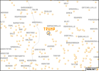 map of Trump