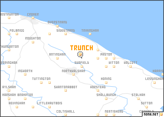 map of Trunch