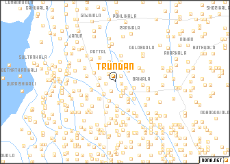 map of Trundan