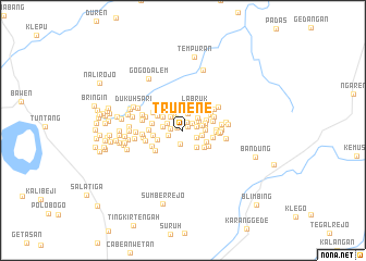 map of Trunene