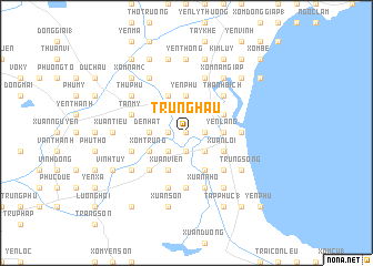 map of Trung Hâu