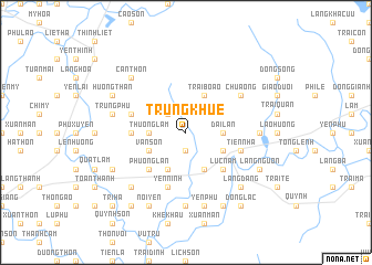 map of Trung Khuê