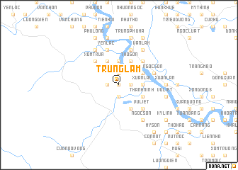 map of Trung Lâm