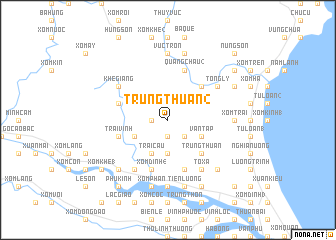 map of Trung Thuần (2)