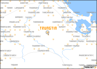 map of Trung Tín