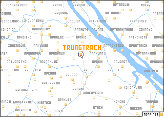 map of Trung Trạch