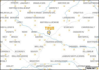 map of Trun