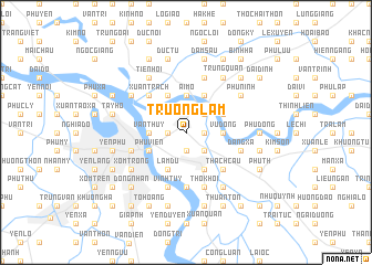 map of Trương Lâm