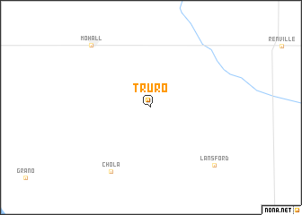 map of Truro