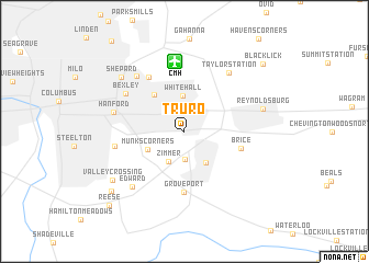 map of Truro