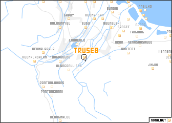 map of Truseb