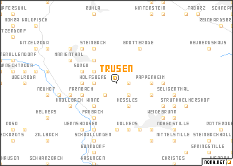 map of Trusen