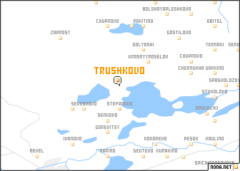 map of Trushkovo