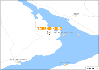 map of Trushnikovo