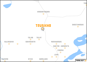 map of Trusikha