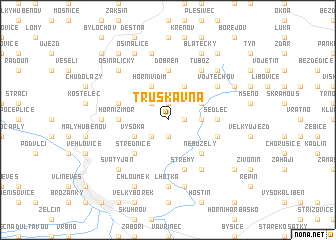 map of Truskavna