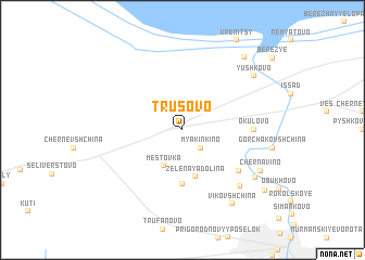 map of Trusovo