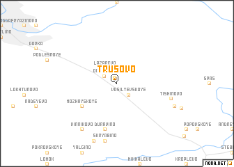 map of Trusovo